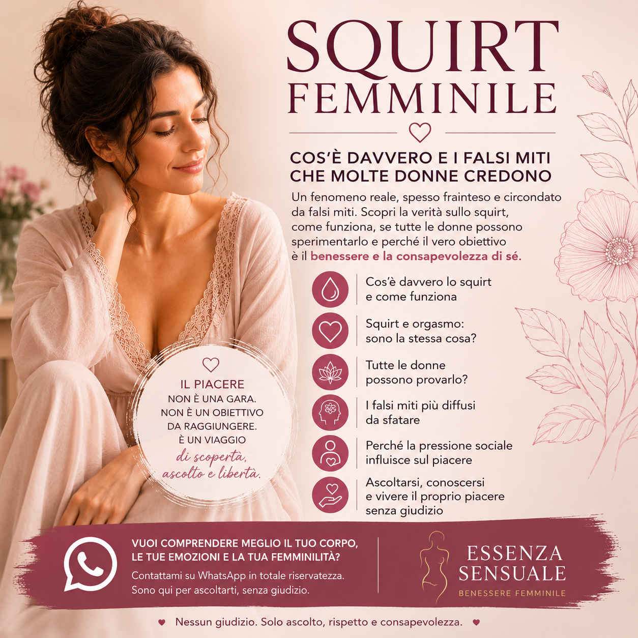 Squirt Femminile essenza sensuale