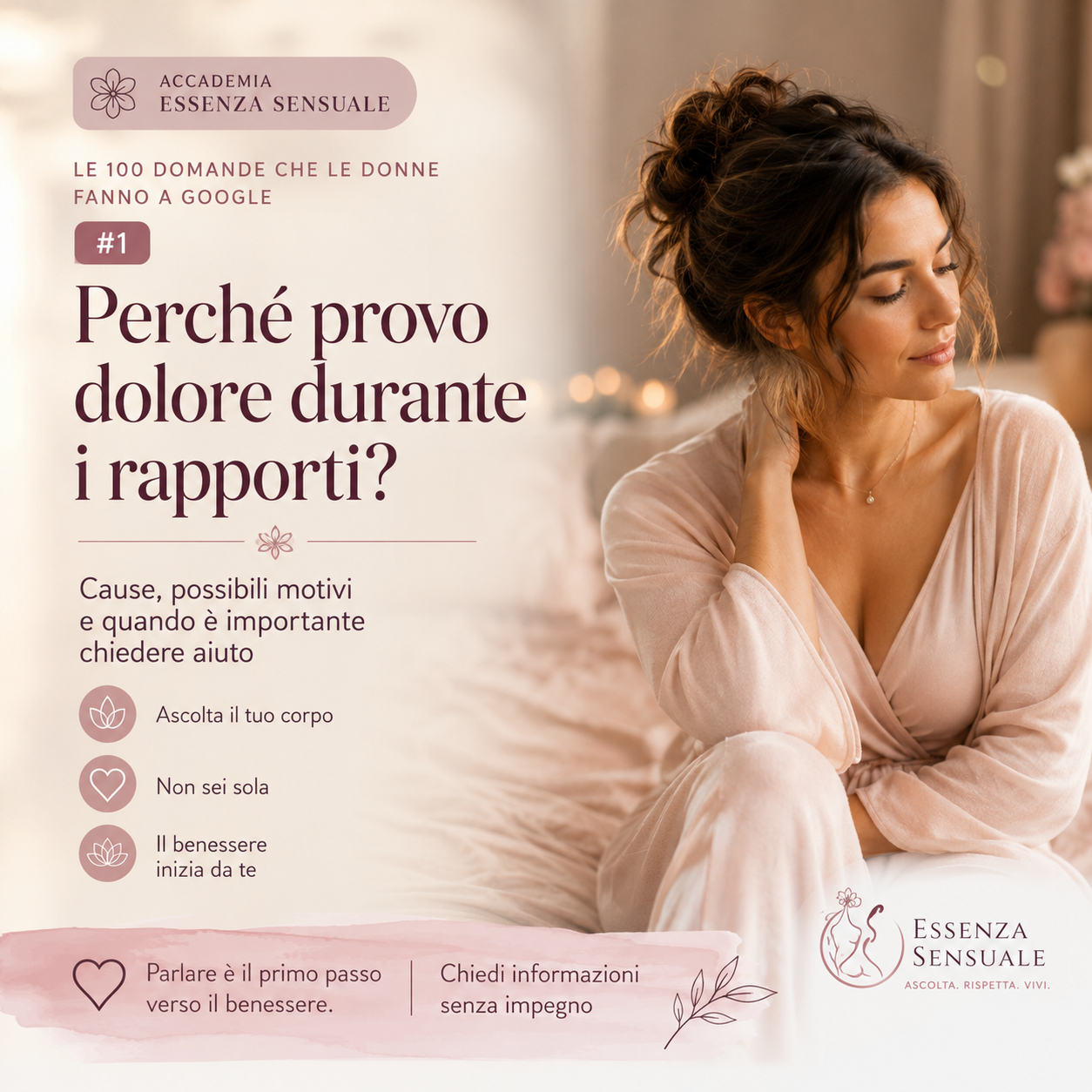 Perché provo dolore durante i rapporti essenza sensuale